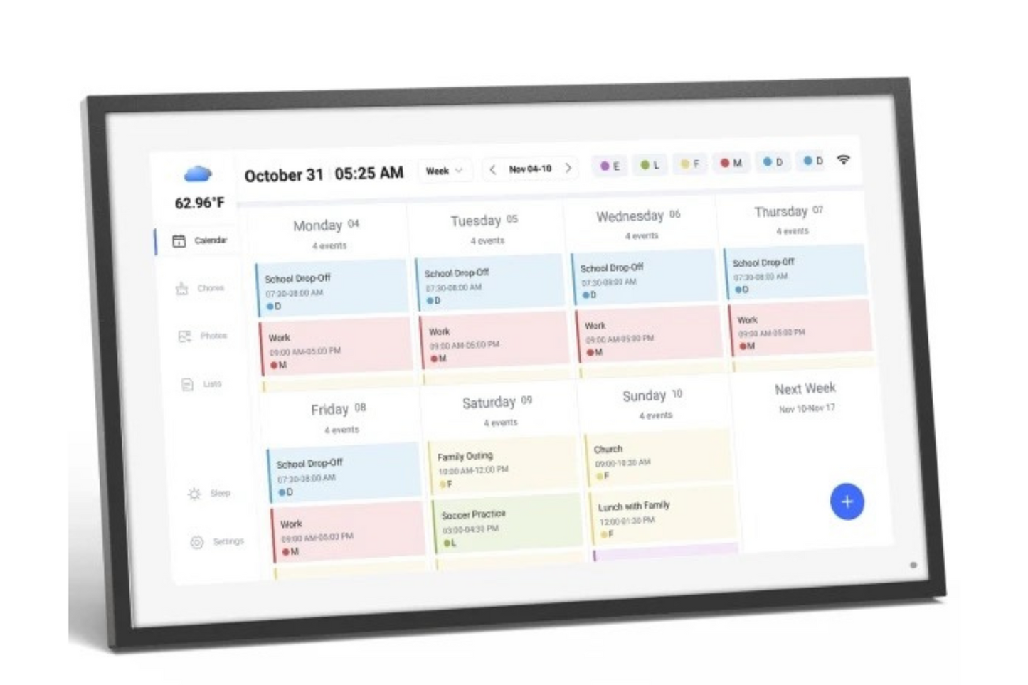 Pixvio Calendar
